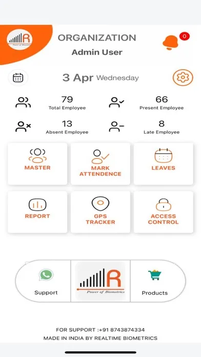 Realtime-Attendance Screenshots