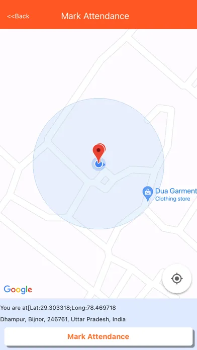 Realtime-Attendance Screenshots