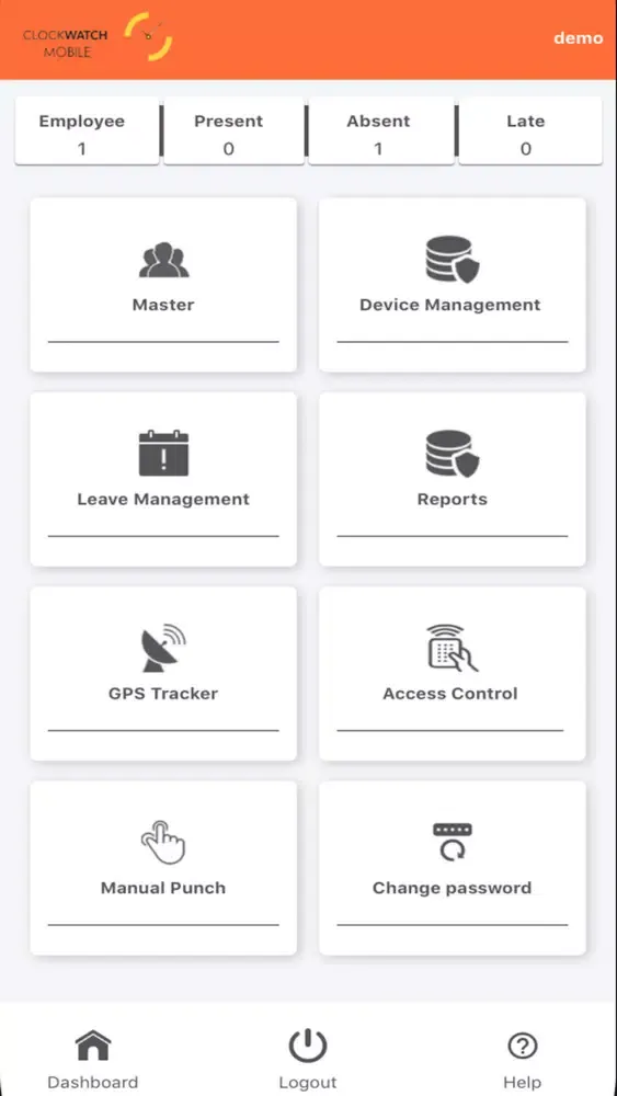 ITA Tech Attendance Screenshots