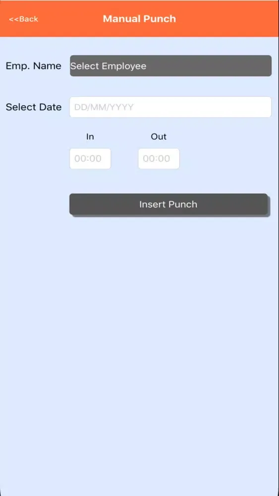 ITA Tech Attendance Screenshots