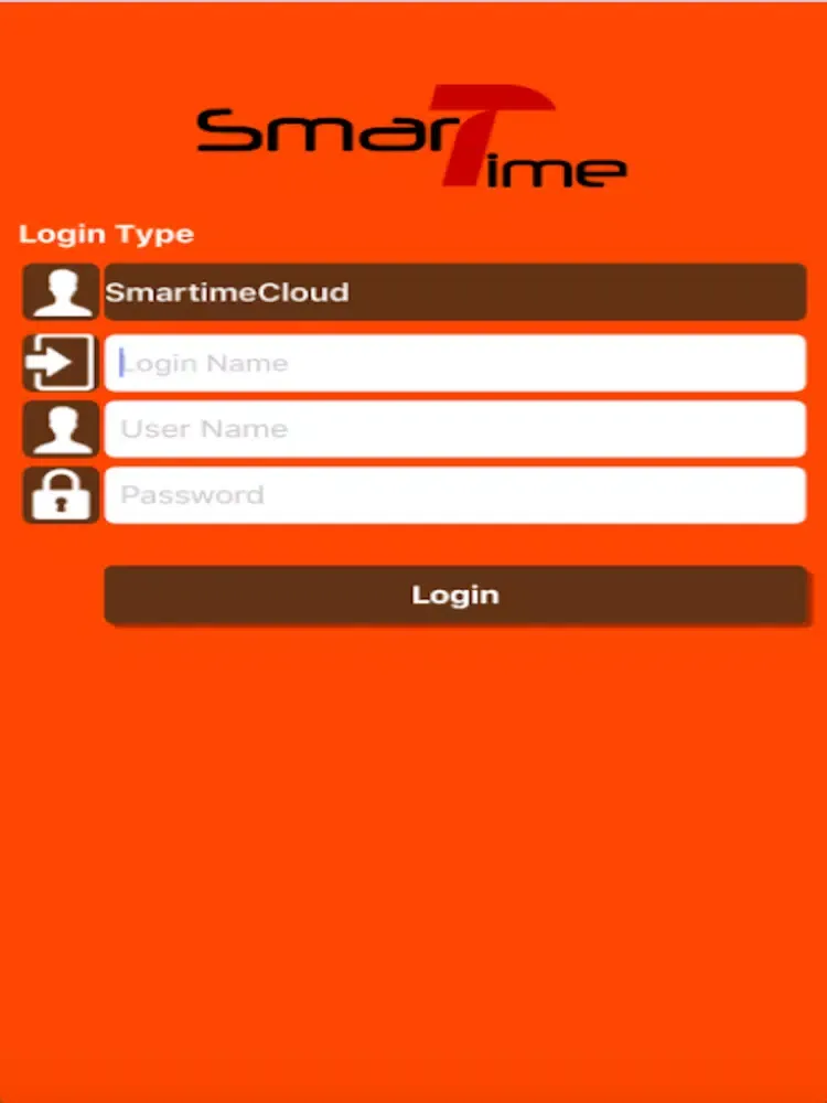 Tangkapan layar Smartime Cloud iPad 