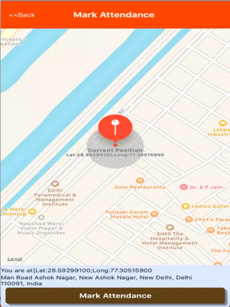 Tangkapan layar Smartime Cloud iPad 