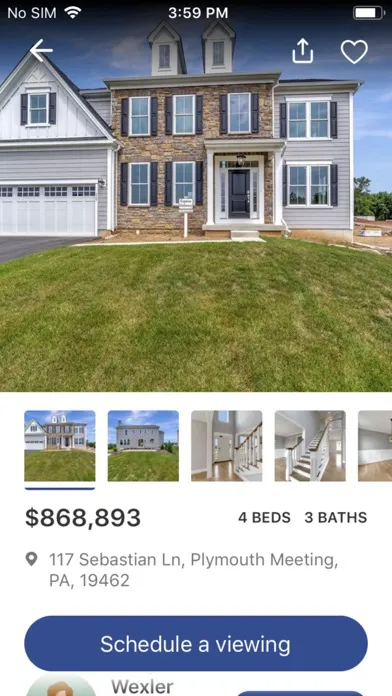 Capturas de tela do Realty Mark Property Search