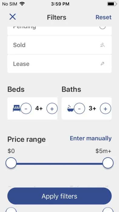 Capturas de tela do Realty Mark Property Search