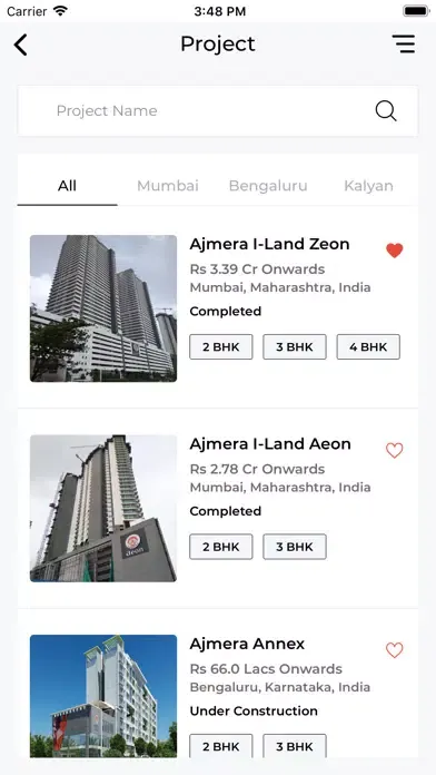 Ajmera Connect Ekran Görüntüleri