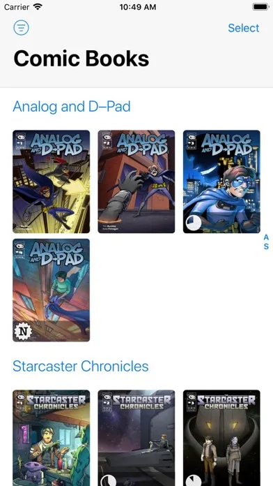 ภาพหน้าจอของ Comic Book Viewer
