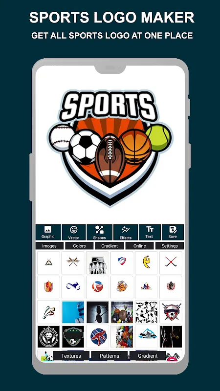 Sports Logo Maker, Logo Design سکرین شاٹس