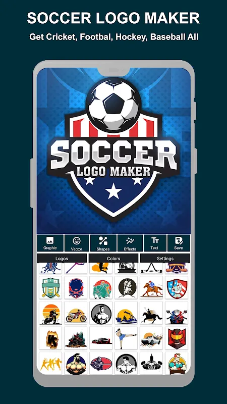 Sports Logo Maker, Logo Design سکرین شاٹس