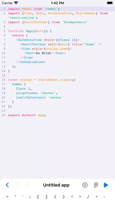 Скриншоты Reapptive - Create Mini Apps