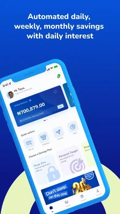 Reaprite: Savings & Finance Screenshots
