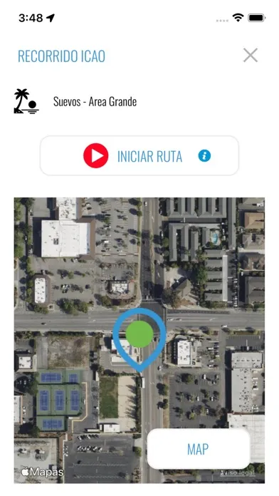 Zrzuty ekranu ICAO SEO Birdlife