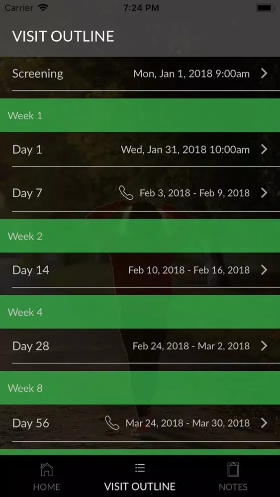MOXIe Study Screenshots