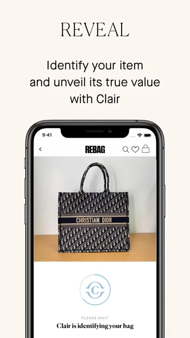 Screenshot di Rebag