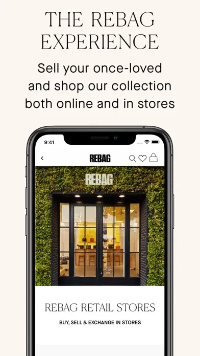 Screenshot di Rebag