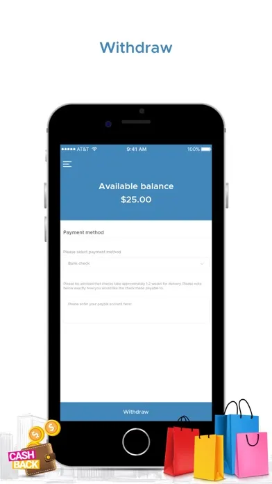 Скриншоты Rebate Codes