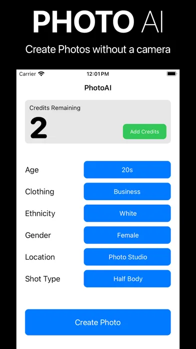 Скриншоты PhotoAI - AI Photoshoots