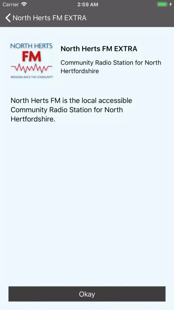 North Herts FM Player স্ক্রিনশট