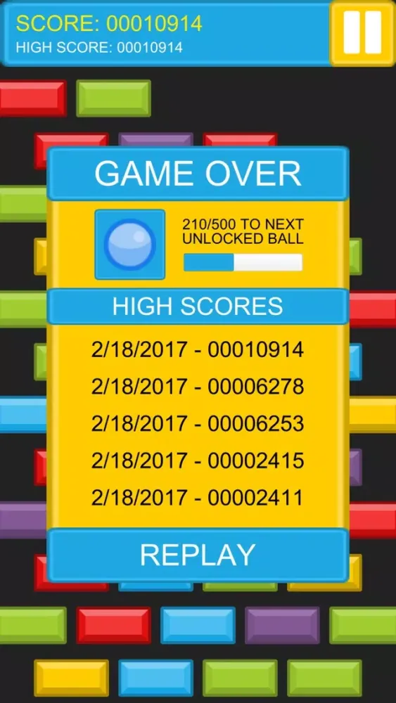 Capturas de pantalla de Brick Break Deluxe