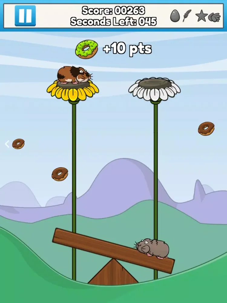 Teeter Totter Lemming Dropper iPad  স্ক্রিনশট