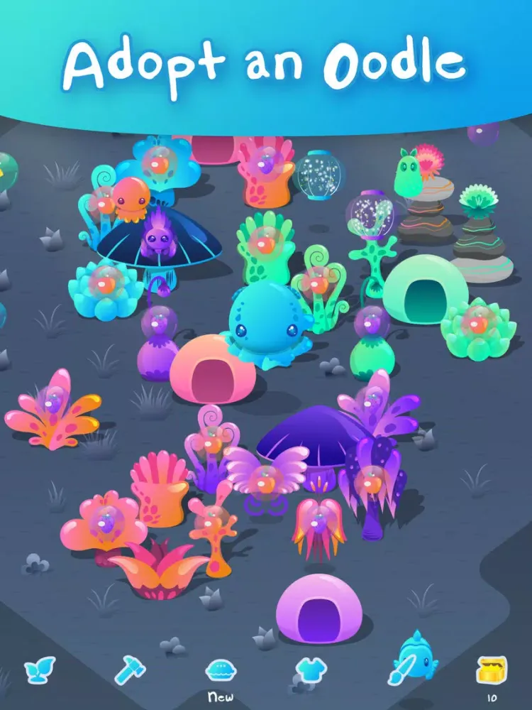 Capturas de pantalla de Zenquarium: Cute pet octopus iPad 