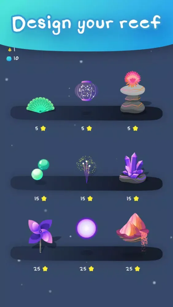 Capturas de pantalla de Zenquarium: Cute pet octopus