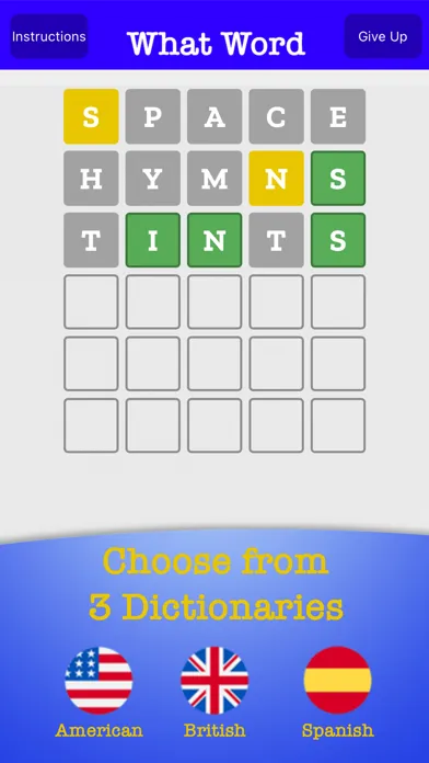 ภาพหน้าจอของ What Word
