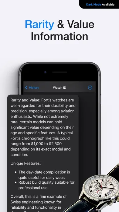Скриншоты Watch ID - Identify & Value