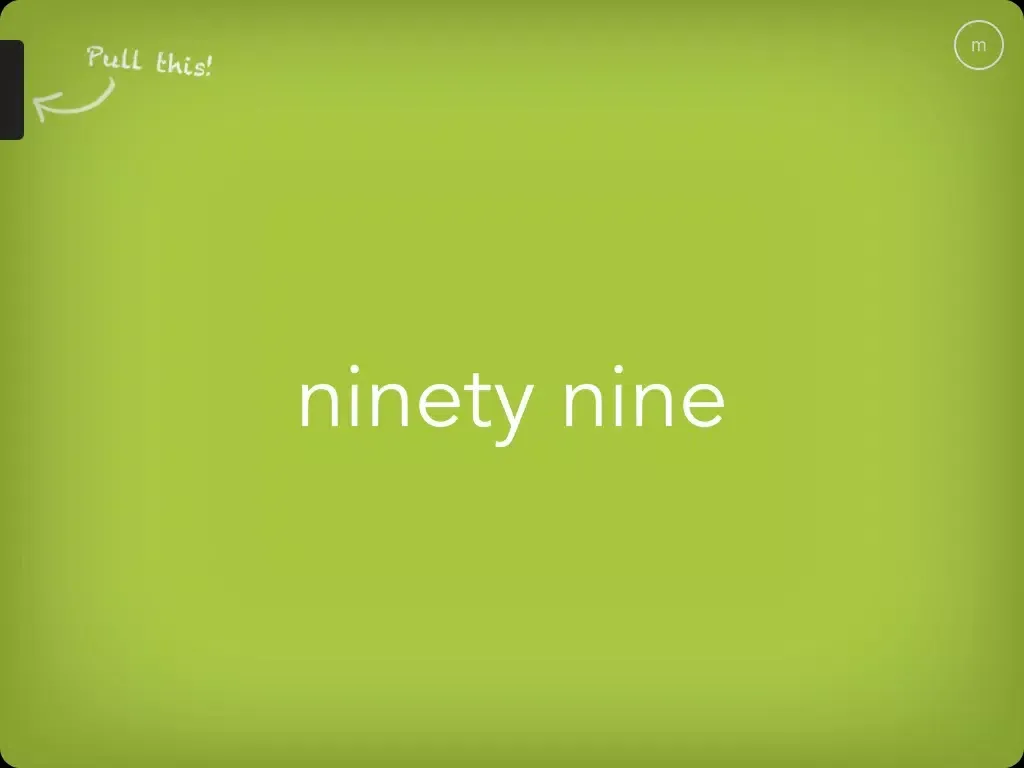 ninetynine. iPad  スクリーンショット