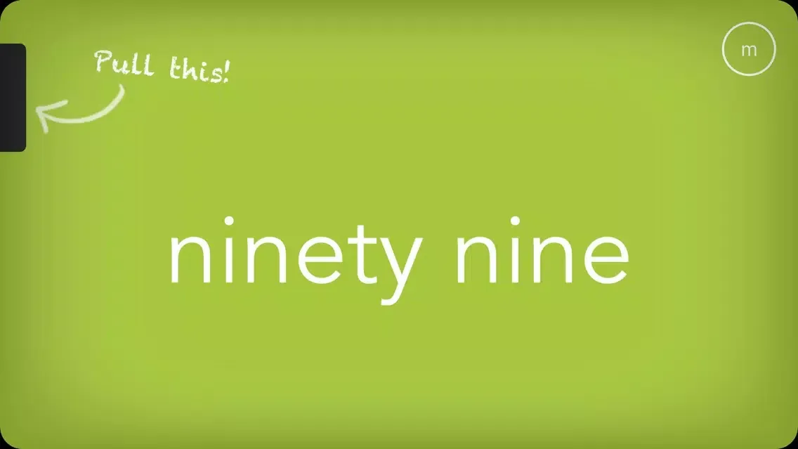 ninetynine. スクリーンショット
