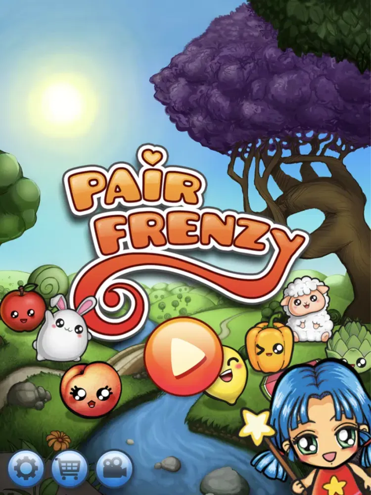 Tangkapan skrin Pair Frenzy - Kawaii Match Up iPad 
