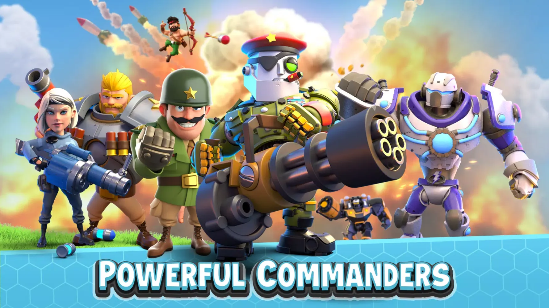 صور Rebel Bots: Epic War PvP RTS