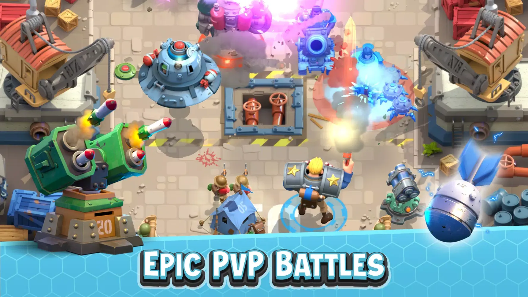 صور Rebel Bots: Epic War PvP RTS