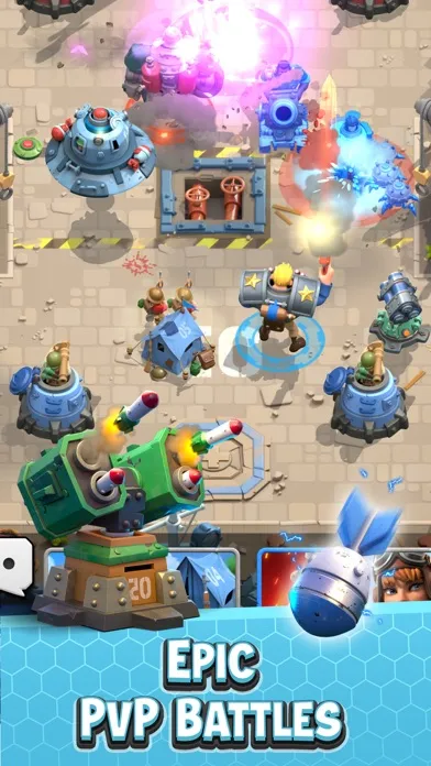 Rebel Bots: Epic War PvP Clash Screenshots