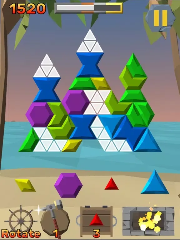 Tangkapan layar Puzzle Inlay Book of Shape iPad 