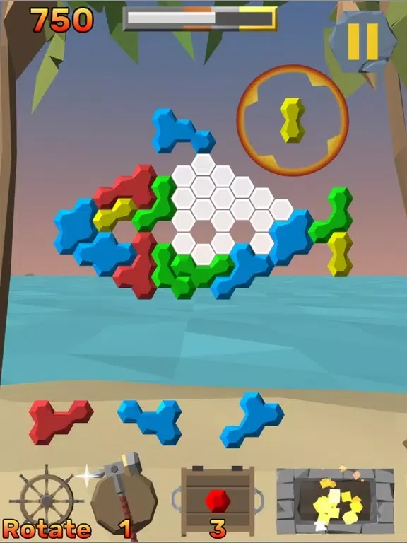 Tangkapan layar Puzzle Inlay Book of Shape iPad 