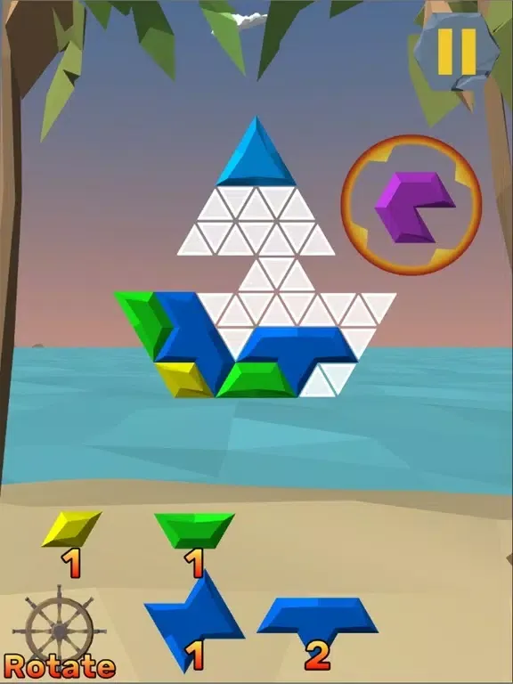 Tangkapan layar Puzzle Inlay Book of Shape iPad 