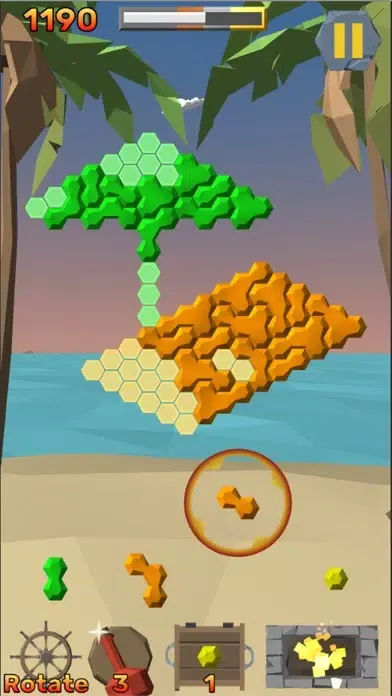 Tangkapan layar Puzzle Inlay Book of Shape