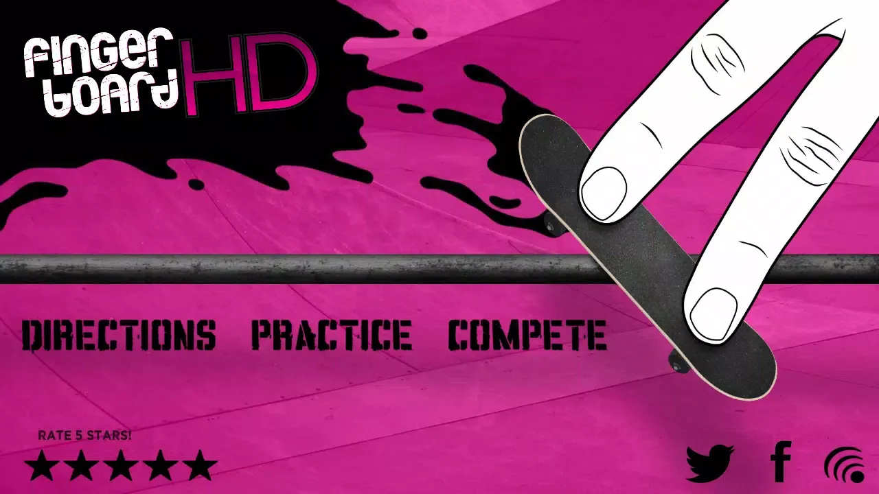 Fingerboard HD Skateboarding Screenshots
