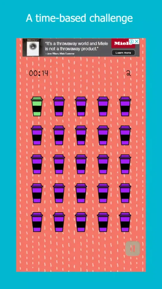 Colored Coffee Cups سکرین شاٹس