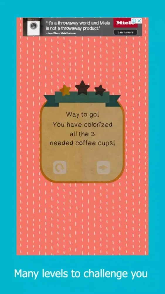Colored Coffee Cups سکرین شاٹس
