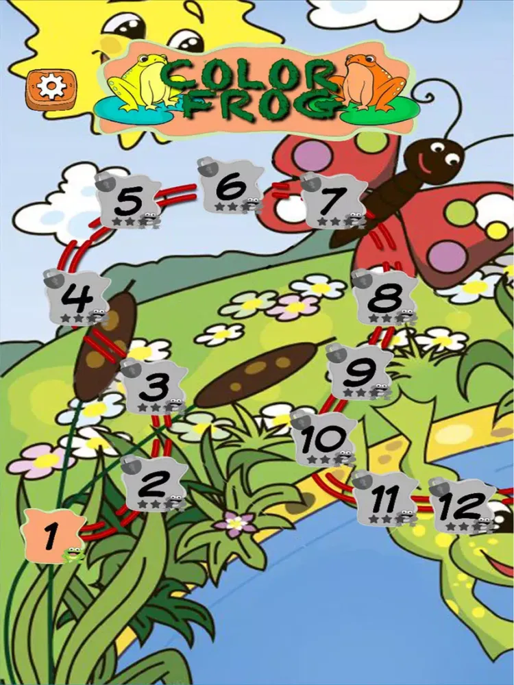 Color Crazy Frog iPad 应用截图