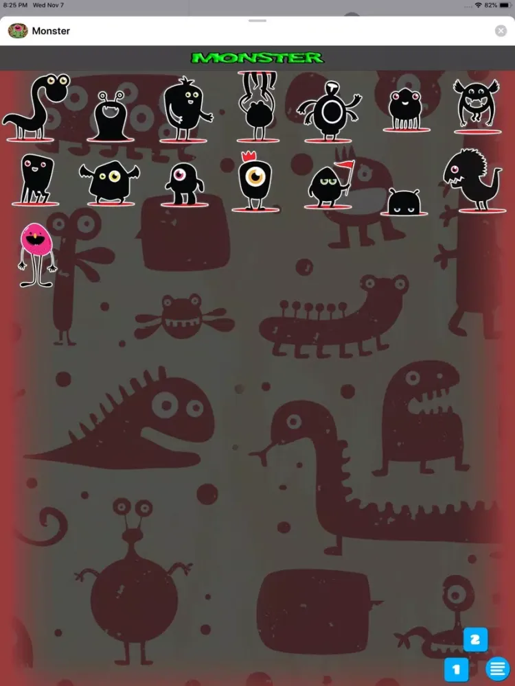 Screenshot di Monster Mess iPad 