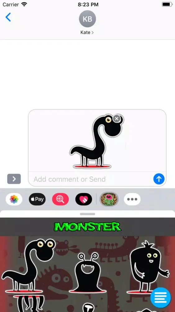 Screenshot di Monster Mess
