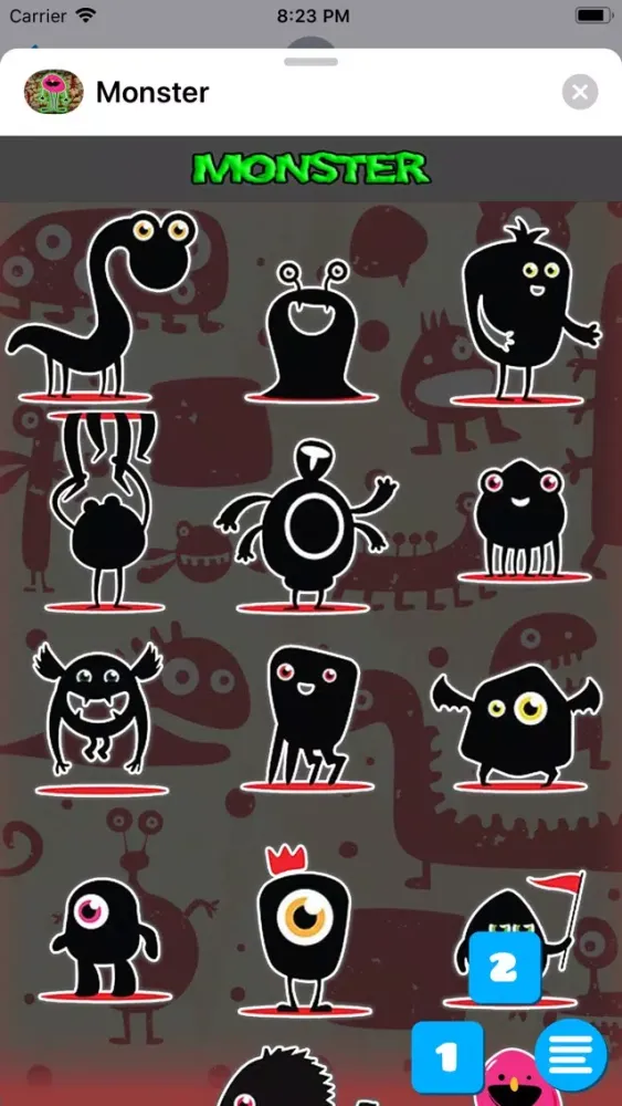 Screenshot di Monster Mess