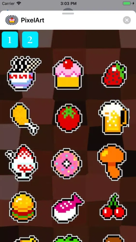 PixelArt Stickers Pack স্ক্রিনশট