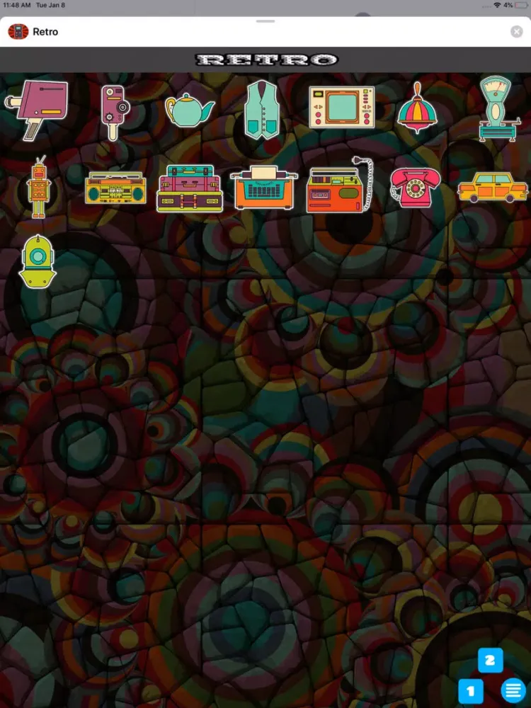 Скриншоты Retro Mess iPad 