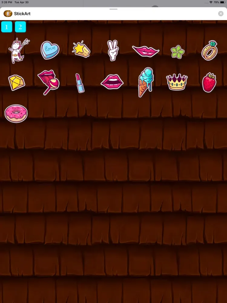 StickArt iPad  Screenshots