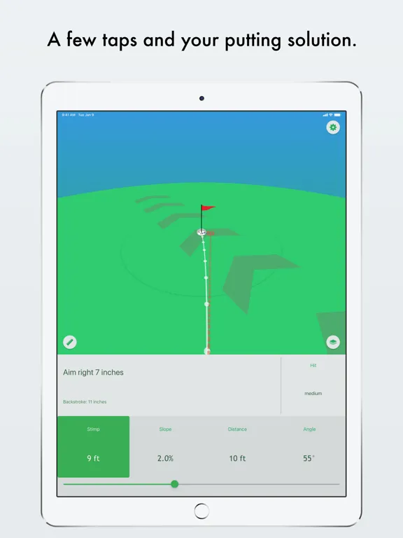 Capturas de pantalla de Rebel Putter - Putt Computer iPad 