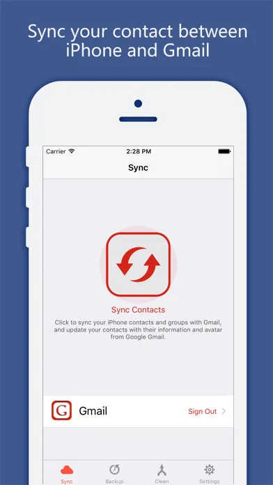 Screenshot di Sync your Contacts for Google
