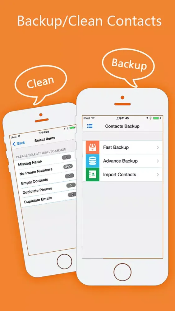 aContacts+ - Contact Manager スクリーンショット